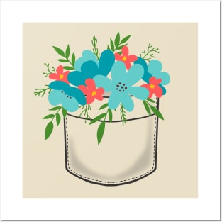 Pocket Bouquet to go for Flower Lovers Posters and Art